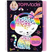 Top Model Magic-Scratch Topmodel Magicscratch Book (0010707)- Multicolor- única (DEPESCHE 1)